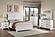 F5523 Wood 6-Drawer Dresser Whitewash/Smoking Gray by Poundex
