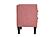 F5556 Fabric Upholstered 2-Drawer Nightstand Pink by Poundex