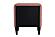 F5556 Fabric Upholstered 2-Drawer Nightstand Pink by Poundex