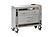 F5571 Wood 2-Drawer Nightstand w/Built-In Wireless Charging Silver by Poundex