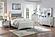 F5574 Wood 5-Drawer Chest Silver by Poundex