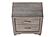 F5576 Wood 2-Drawer Nightstand Grayish Brown by Poundex