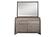 F5578 Wood 6-Drawer Dresser Grayish Brown by Poundex