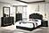 F5604 Wood 4-Drawer Chest Black by Poundex