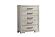 F5609 Wood 5-Drawer Chest Antique White by Poundex