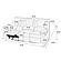 F6672 Bonded Leather Reclining Sofa Black by Poundex