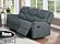 F8109 Fabric Sofa Dark Gray by Poundex