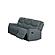F8109 Fabric Sofa Dark Gray by Poundex