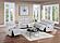F8112 Fabric Loveseat Sincere Bone by Poundex