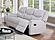 F8113 Fabric Sofa Sincere Bone by Poundex