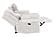 F8143 Fabric Reclining Sofa Light Gray by Poundex