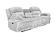 F8143 Fabric Reclining Sofa Light Gray by Poundex