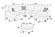 F8374 Fabric 5-Piece Sectional Sofa Set Slate Gray by Poundex