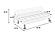 F8588 Polyfiber Convertible Sofa w/Usb Port Black by Poundex