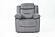 F8794 Velvet Reclining Chair Dark Gray by Poundex