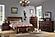 F9290CK Wood California King Bed Antique Cherry by Poundex