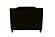 F9350Q Faux Leather Upholstered Queen Bed White/Espresso by Poundex