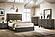 F9595Q Wood Queen Bed Foil Gray by Poundex