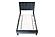 F9634T Fabric Upholstered Twin Bed Charcoal by Poundex