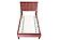 F9636T Fabric Upholstered Twin Bed Pink by Poundex
