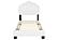F9663T Fabric Upholstered Twin Bed White by Poundex
