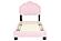 F9675T Fabric Upholstered Twin Bed Pink by Poundex