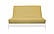 Premium Solid Gold Futon Cover by Prestige