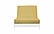 Premium Solid Gold Futon Cover by Prestige