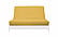 Premium Solid Yellow Futon Cover by Prestige