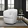 Barolo - Snow Swivel Club Chair by Parker House Furniture