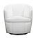 Barolo - Snow Swivel Club Chair by Parker House Furniture