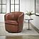 Barolo - Vintage Whiskey Swivel Club Chair by Parker House Furniture