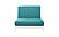 Sachi Bermuda Linen-Like Texture Futon Cover by Prestige