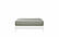 Sachi Light Gray Linen-Like Texture Futon Cover by Prestige