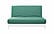 Sachi Teal Linen-Like Texture Futon Cover by Prestige