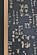 Japanese Printed Futon Cover - Small Kanji (Black & Gold)