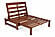 Tokyo A-Frame Tri-Fold Futon Frame by Prestige