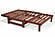 Tokyo A-Frame Tri-Fold Futon Frame by Prestige