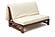 Tokyo A-Frame Tri-Fold Futon Frame by Prestige