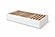 Captains Bed with Single Layer Drawers - Twin Size - Eco-Friendly Solid Beech Wood by Comfort Pure