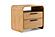 Dresden - Modern Natural Acacia 2-Drawer Nightstand by VIG Furniture