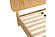 Jacobson - Modern Natural Acacia Bed by VIG Furniture