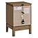 Bailey Small 2-Drawer Nightstand by Whittier Wood Furniture