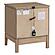 Bailey 2-Drawer Nightstand by Whittier Wood Furniture