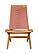 Rova Lounge Chair Terracotta by Zuo Modern