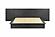Modrest Manchester- Contemporary Platform Dark Grey Bed with Two Nightstands by VIG Furniture