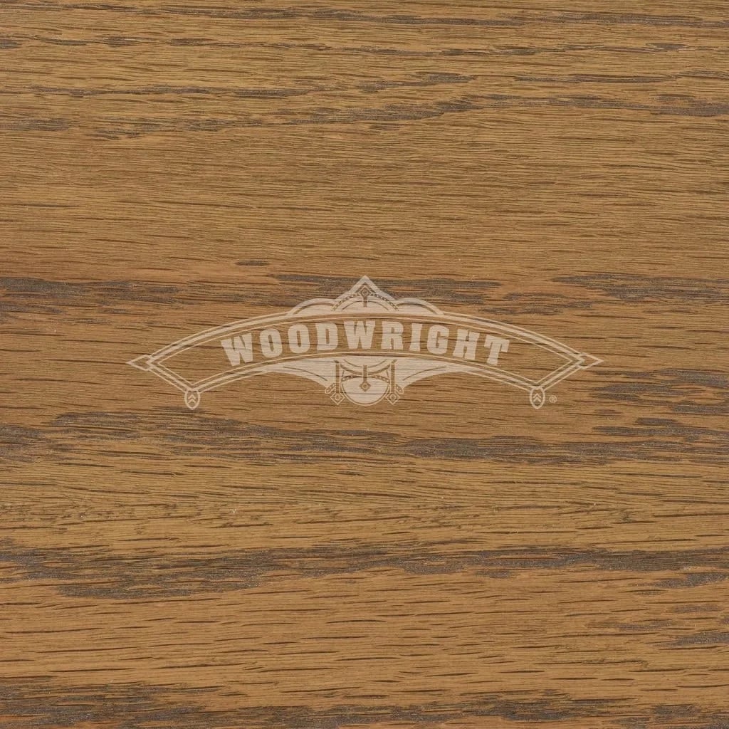 Walnut finish on white oak