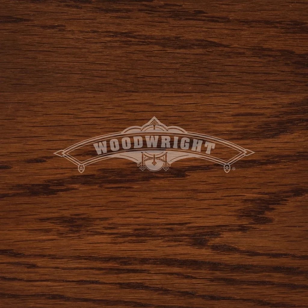 Rich Tobacco finish on white oak