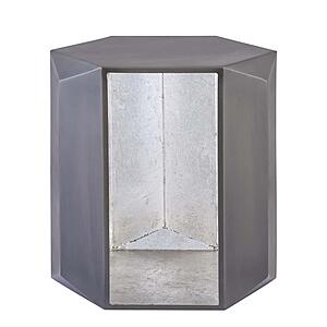 529 Silver End Table by Galaxy Furniture