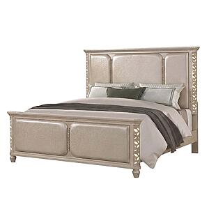 Cinderella Beige Bedroom Set by Galaxy Furniture